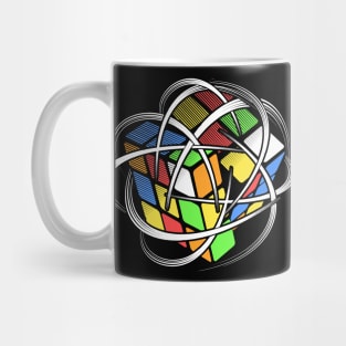 Speedcube - Rubik's Cube Inspired Design for people who know How to Solve a Rubik's Cube Mug